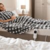 Manta eléctrica calefactable CAMRY CR 7442 con temporizador – SÚPER SUAVE