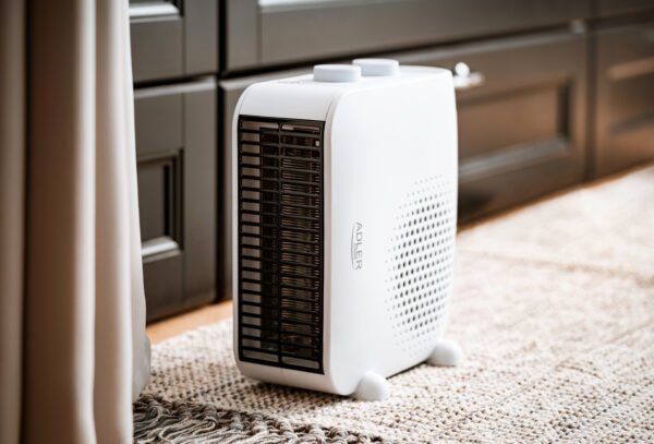 10 Calefactor con ventilador Adler AD 7725 – Color blanco
