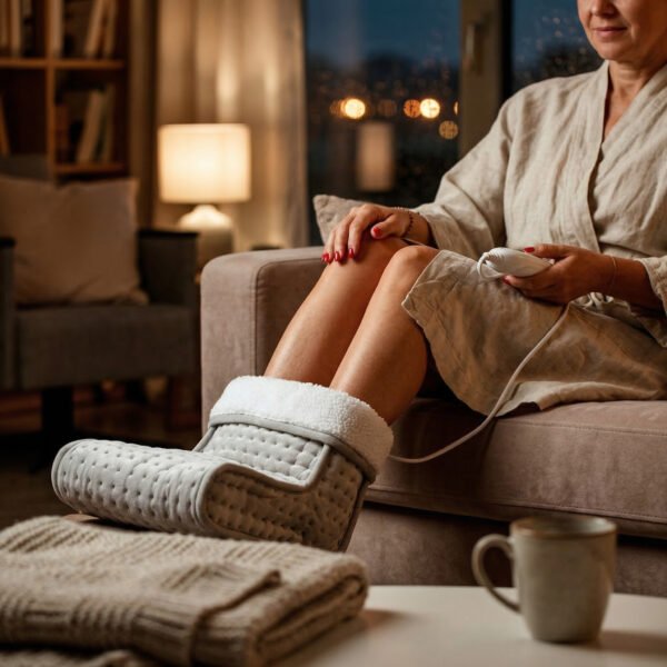 Adler AD 7432 – Calentador de pies con controlador LCD