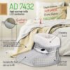Adler AD 7432 – Calentador de pies con controlador LCD