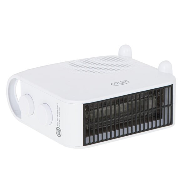 2 Calefactor con ventilador Adler AD 7725 – Color blanco