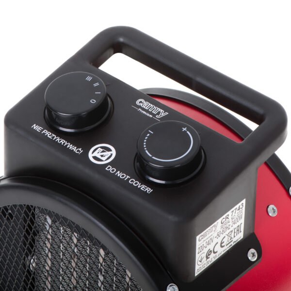 Calefactor cerámico con ventilador Camry CR 7743 – 2400 W
